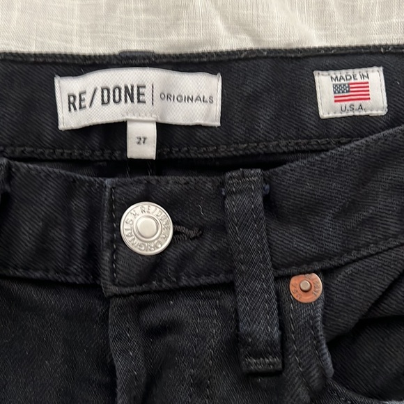 RE/DONE ORIGINALS HIGH RISE SKINNY JEANS - Picture 3 of 5
